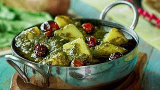 Aloo Palak Recipe By SooperChef