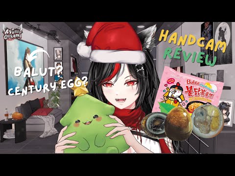 【 HANDCAM REVIEW  】 BALUT ATAU CENTURY EGG? 【 VTUBER INDONESIA 】