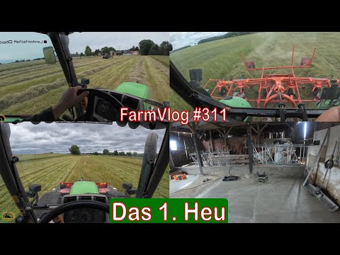 Farmvlog #311: Das 1. Heu in 2024  | Fußboden betonieren im neuen Rinderstall