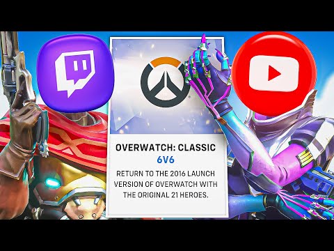 TWITCH vs YOUTUBE in Overwatch Classic - WHO WINS?!