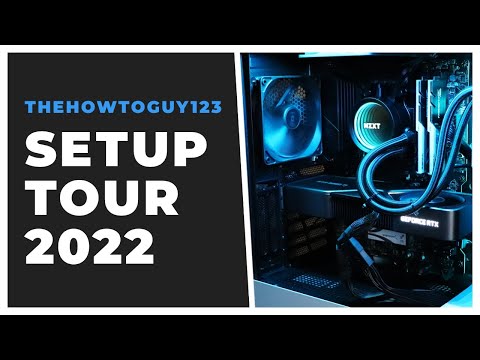 TheHowToGuy123 PC / Gaming Setup Tour 2022 - 20,000 Subscriber Special!