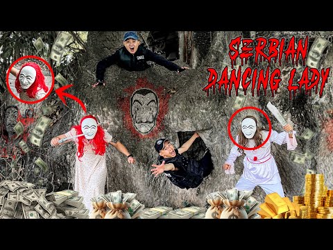 MONEY HEIST vs SERBIAN LADY DANCING ESCAPE IN REAL LIFE 2.0 (HORROR CHASE POV)