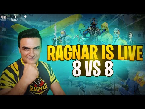 8 VS 8 | PUBG MOBILE RANK PUSH | Ragnar Live Gaming Pakistan