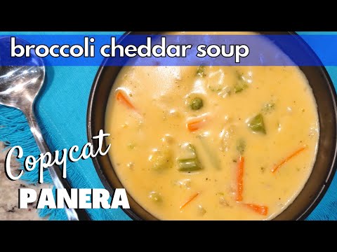 Panera Bread Copycat Recipe: Broccoli Cheddar Soup