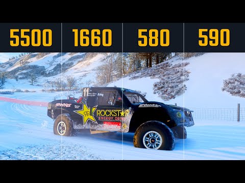 RX 5500 XT vs. GTX 1660 vs. RX 580 vs. RX 590 Test in 10 Games