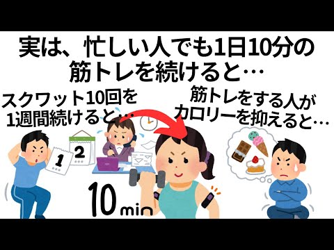 【総集編】筋トレのためになる雑学まとめ