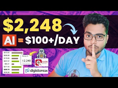 (AI TOOLS) Make $100+ Daily | How To Start Affiliate Marketing Business In 2024 | Hindi