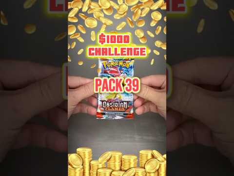 🎉 $1K Pokémon Pack Challenge! 🎉