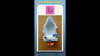 Amazing Mini Boat ⛵ #shorts #MathsScienceShorts #youtubeshorts