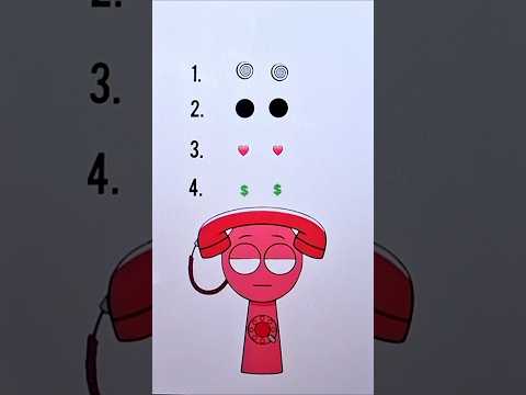 Which one is correct eye of Sprunki Tele phase 4 #shorts #sprunki #incredibox #rainbowfriends #art