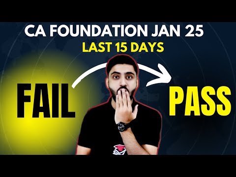 PASS CA FOUNDATION in 15 DAYS