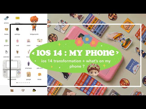 🍉 ios 14 transformation (weeb edition !) + whats on my phone ?