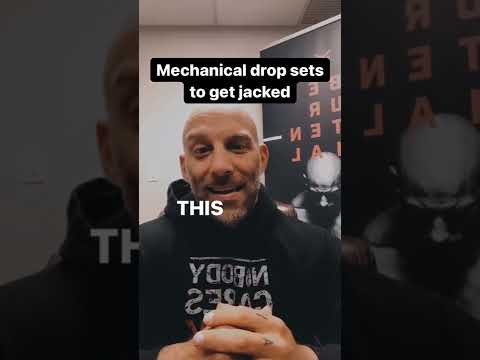 Mechanical Drop Sets To Get Jacked