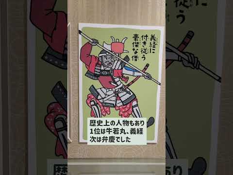 牛若丸と弁慶って福井に縁あんの？福井市こども歴史文化館