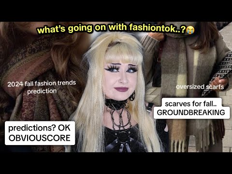 Fashion Trend Predictions on TikTok are SO STUPID