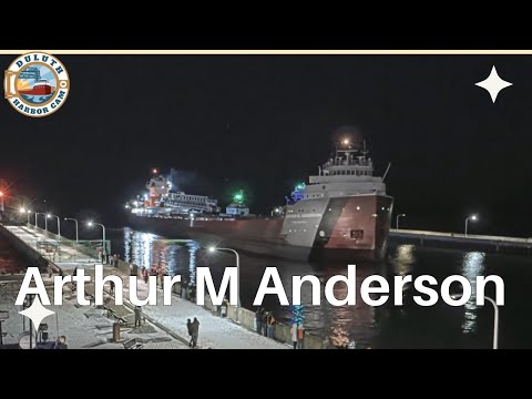 Arthur M Anderson arrived in Duluth 12/20/2024