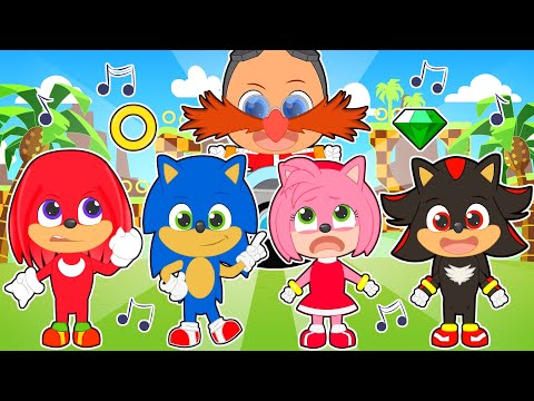 CINCO BEBÉS 🎮🎮 Con Sonic y sus amigos