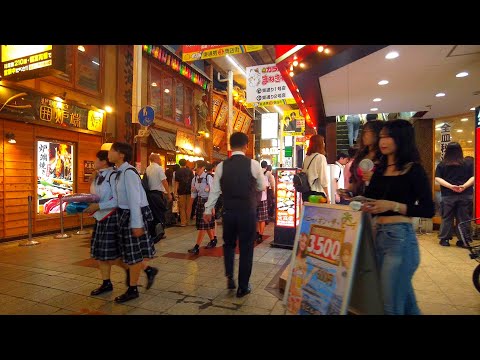 【Osaka | Doyamacho】Hankyu East Street on Thursday Night