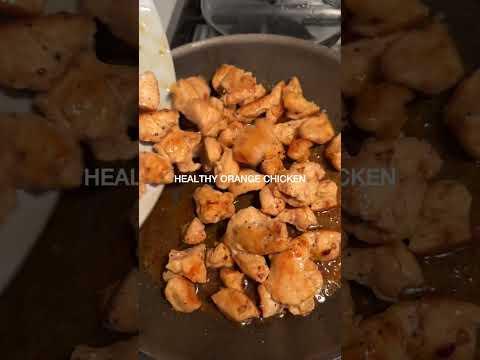 Healthy Orange Chicken #recipe #healthyrecipes #cooking