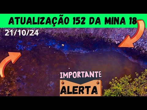 Atualização 152 da mina 18 da Braskem no Mutange | Maceió | Alagoas Brasil | visto de cima em 4K