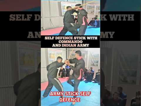 Self Defence Stick With Commando | Army Stick Training | Commando Stick Training #Training #Army