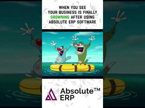 Grow Your Business With Absolute ERP | ERP Software #erp #meme #memes #funnyshorts #shorts #short