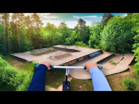 I Found A Skatepark In A Forest