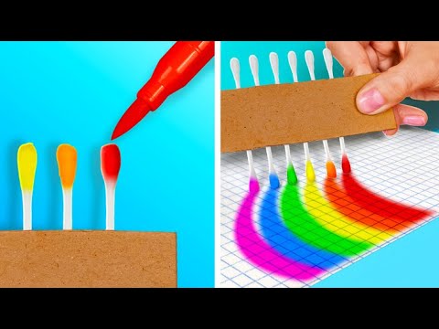 AWESOME Art Tricks and Drawing Hacks for Beginners! 🎨 Paint Like a Pro by Imagine PlayWorld