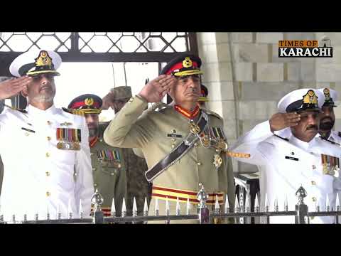 Corps Commander Karachi Lt. Gen Babar Iftikhar Pays Tribute at Mazar-e-Quaid | Quaid e Azam Birthday