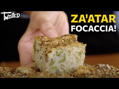 Homemade Focaccia with Za’atar Goodness! | Twisted