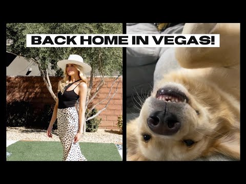 Vlog #14 | Back Home In Vegas | Hanging With Obi and the Sis