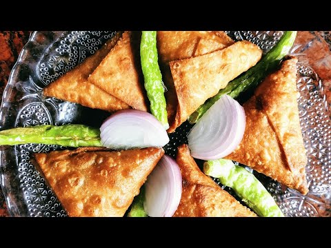 Onion Samosa Recipe 2 folding techniques | ఉల్లి సమోసా | Irani Samosa | Patti Samosa