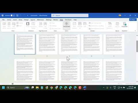 How to View Two Pages Side by Side in Microsoft Word