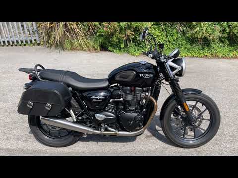 2018 TRIUMPH BONNEVILLE STREET TWIN, 18029 MILES - WALKAROUND - COMPLETELY MOTORBIKES