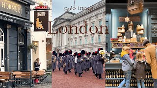 Solo travel vlog🦉｜My first time in London 🇬🇧