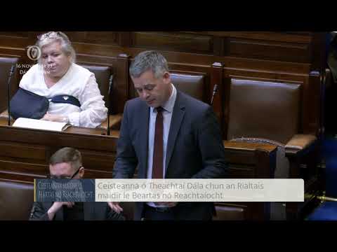 Dáil ructions between Sinn Féin's Pearse Doherty and Finance Minister Michael McGrath.