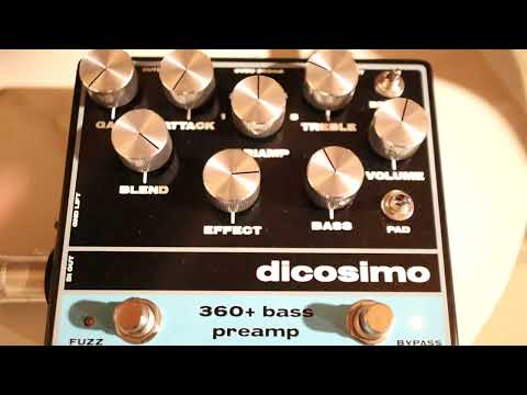 Dicosimo Audio 360+ Bass Preamp Comparison