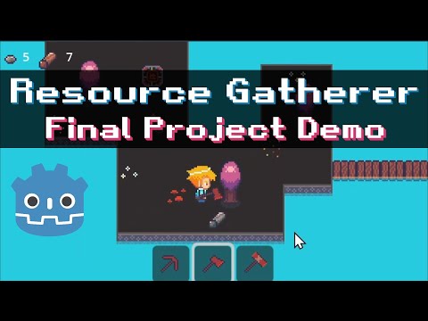 FINAL Project Demo - Resource Gathering RPG in Godot 4 Tutorial