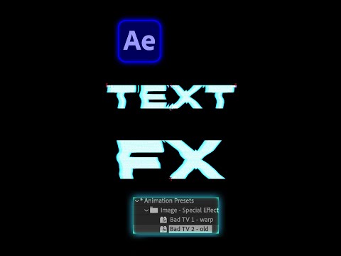 5 Cool Text Effects in Adobe After Effects