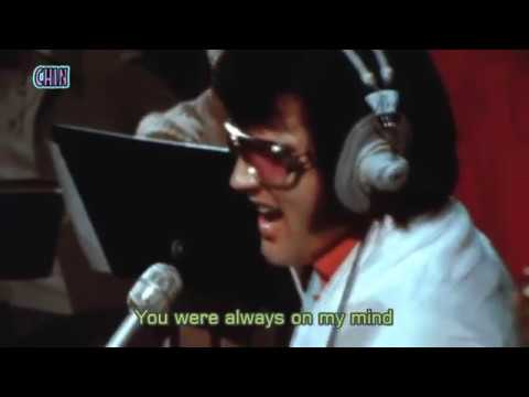 Elvis Presley - Always On My Mind (with Lyrics on screen)