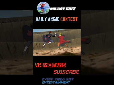 Naruto Vs Pain Fight New Edit 🥵|"Naruto Shippuden"| Naruto Sage Mod Fight #naruto #animeedit