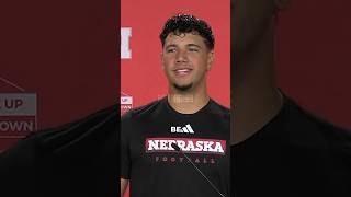 Nebraska QB Dylan Raiola on viral Pat Mahomes comparisons | #Huskers #GBR