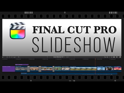 Easily Create a Slideshow with Audio in Final Cut Pro