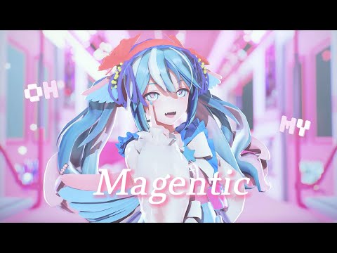 VOCALOID MMD｜Magnetic｜Hatsune Miku #Miku #Magnetic #VOCALOID #ボーカロイド #MMD