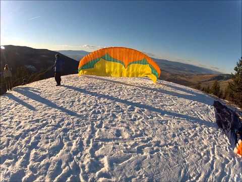 Baldy Winter Paragliding Flights