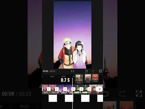 Naruto & Hinata Capcut Edit Tutorial 💯 | Anime Edits 🔥 | Capcut Tutorial #shorts #amv #capcut