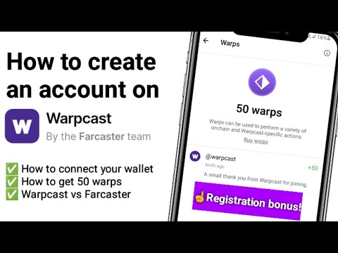 Warpcast Registration Tutorial | Farcaster protocol