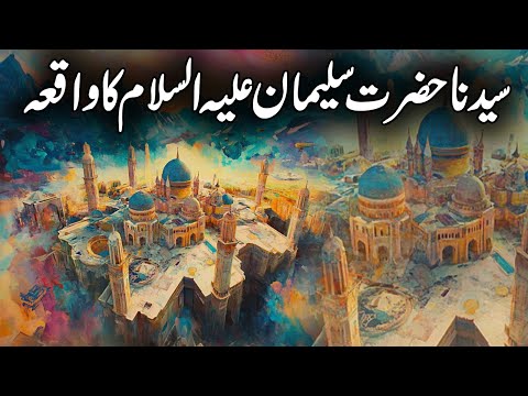 Life Of Prophet Sulaiman A.S | Prophet Sulaiman Story | Prophet Solomon | Islamic Studio