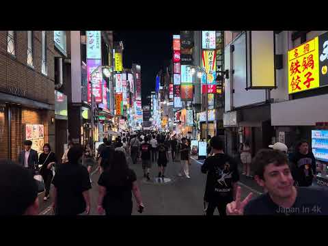 Shinjuku Tokyo Japan • 4K Japan Walk ✨