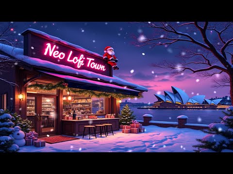 Cozy Christmas Nights ☕🎄❄️ – Lofi Hip Hop Beats with Warm Snowy Ambience 🌨️✨🎶